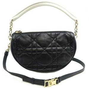 Christian Dior Vibe Hobo Small Handbag Lambskin Black
